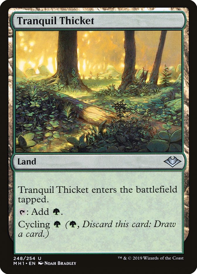 Tranquil Thicket [Modern Horizons] - Destination Retro
