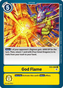 God Flame [EX3-068] [Draconic Roar] - Destination Retro