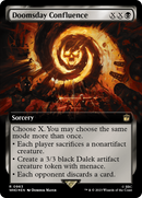 Doomsday Confluence (Extended Art) (Surge Foil) [Doctor Who] - Destination Retro