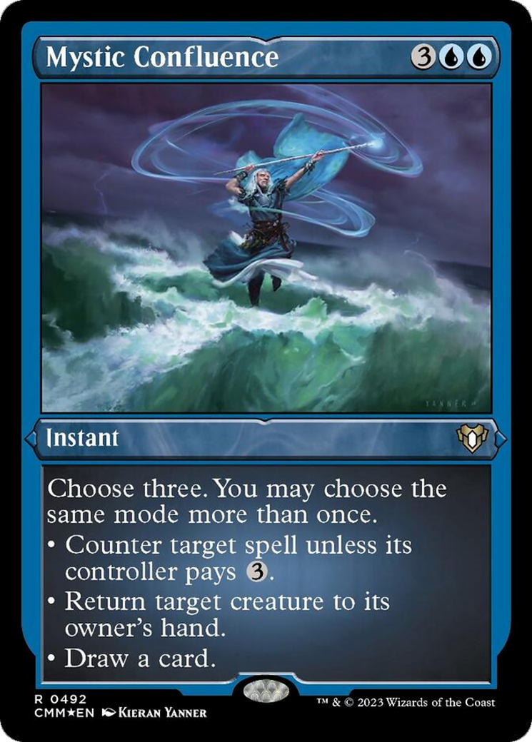 Mystic Confluence (Foil Etched) [Commander Masters] - Destination Retro