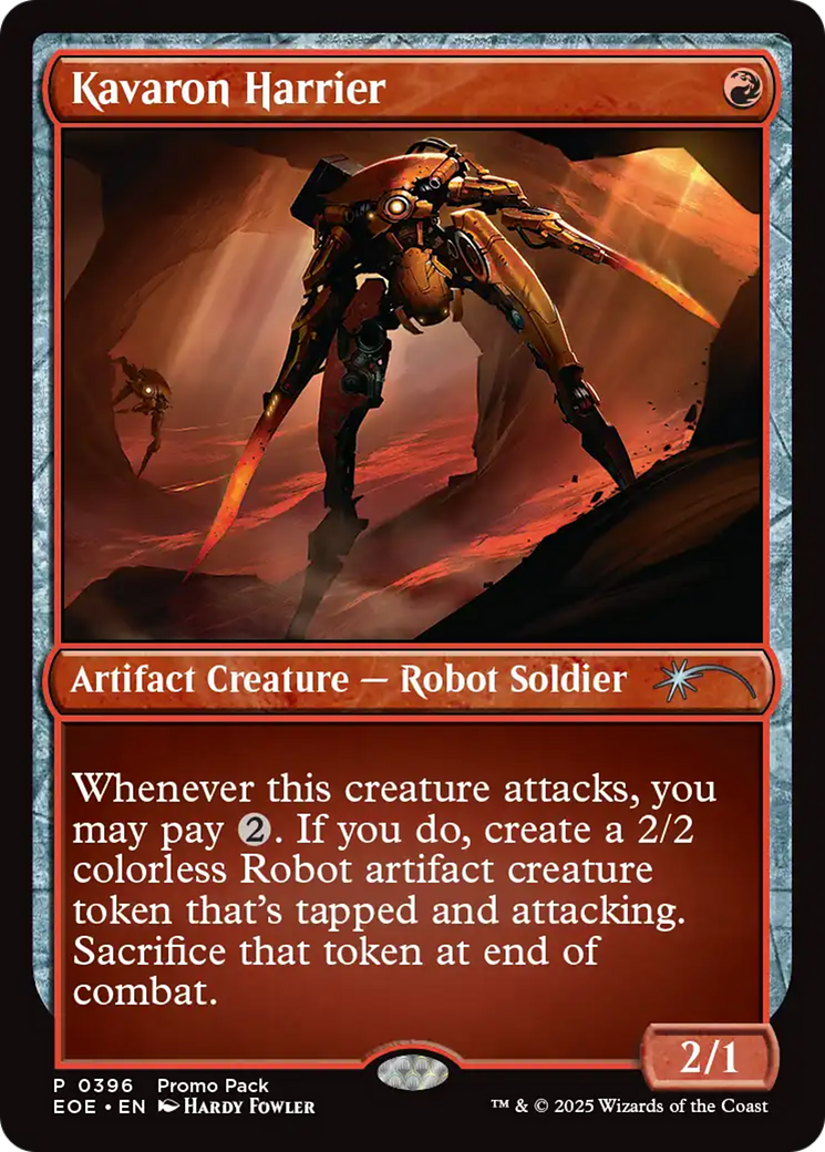 Kavaron Harrier (Promo Pack) [Edge of Eternities Promo Pack] - Destination Retro