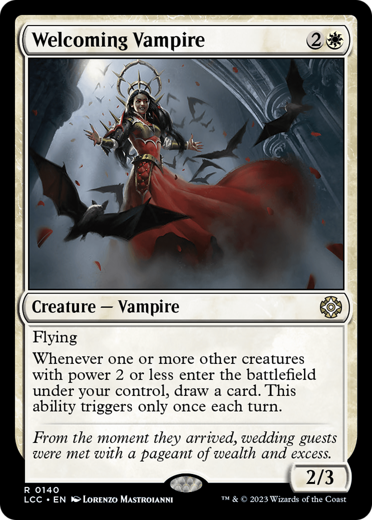 Welcoming Vampire [The Lost Caverns of Ixalan Commander] - Destination Retro