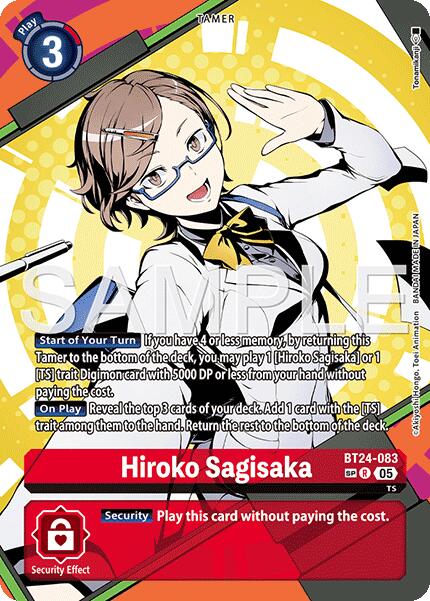 Hiroko Sagisaka [BT24-083] (SP) [Time Stranger] - Destination Retro