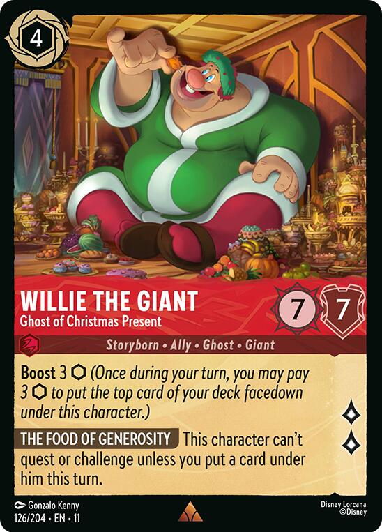 Willie the Giant - Ghost of Christmas Present (126/204) [Winterspell] - Destination Retro