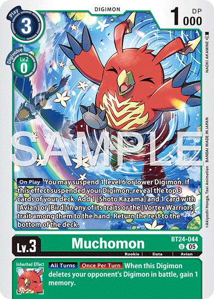 Muchomon [BT24-044] [Time Stranger] - Destination Retro