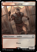Radiation // Soldier (0010) Double-Sided Token [Fallout Tokens] - Destination Retro