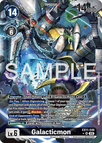 Galacticmon [EX11-046] (Alternate Art) [Dawn of Liberator] - Destination Retro
