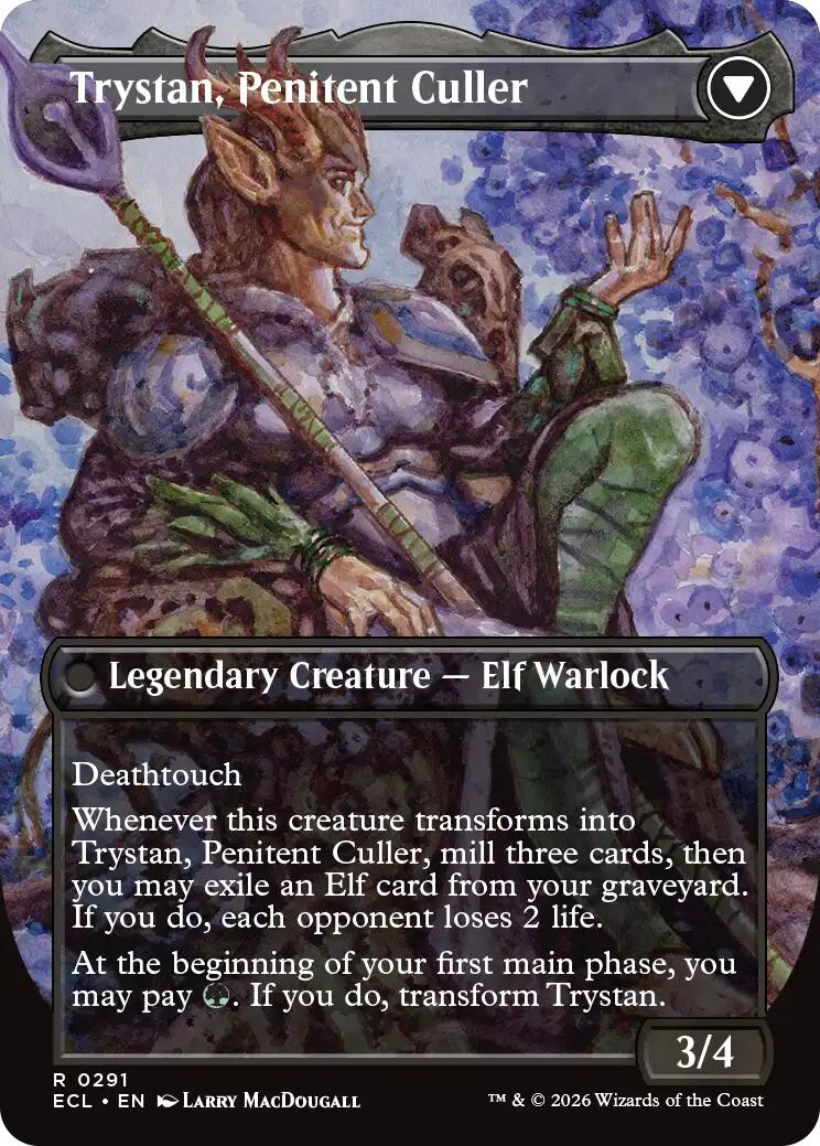 Trystan, Callous Cultivator (Borderless) [Lorwyn Eclipsed] - Destination Retro