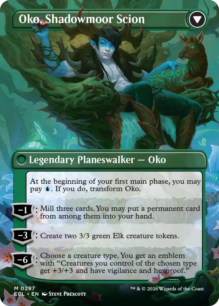 Oko, Lorwyn Liege (Borderless) [Lorwyn Eclipsed] - Destination Retro