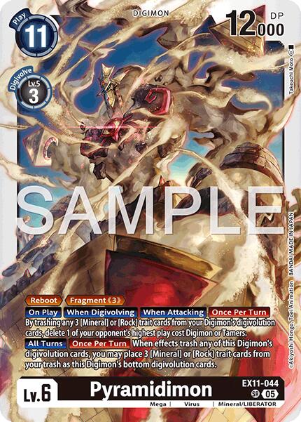 Pyramidimon [EX11-044] [Dawn of Liberator] - Destination Retro