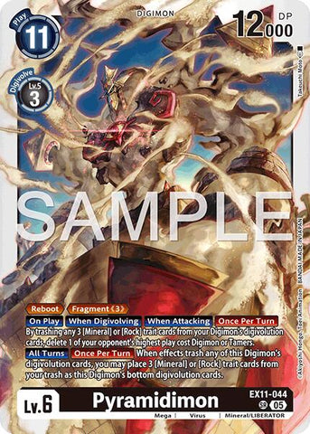 Pyramidimon [EX11-044] [Dawn of Liberator] - Destination Retro