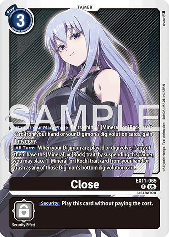 Close [EX11-065] [Dawn of Liberator] - Destination Retro