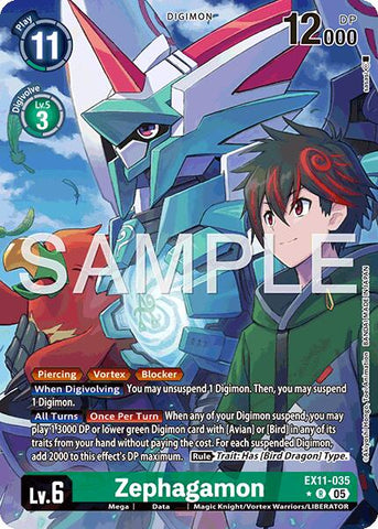 Zephagamon [EX11-035] (Alternate Art) [Dawn of Liberator] - Destination Retro