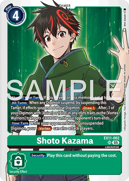 Shoto Kazama [EX11-062] [Dawn of Liberator] - Destination Retro