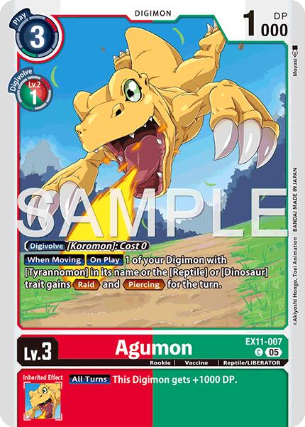 Agumon [EX11-007] [Dawn of Liberator] - Destination Retro