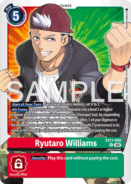 Ryutaro Williams [EX11-056] [Dawn of Liberator] - Destination Retro