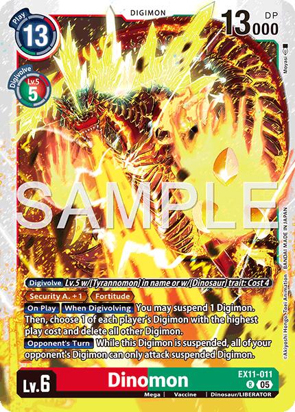 Dinomon [EX11-011] [Dawn of Liberator] - Destination Retro
