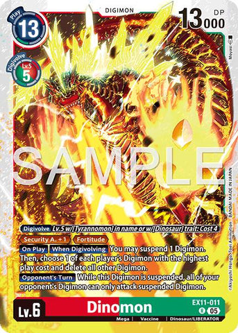 Dinomon [EX11-011] [Dawn of Liberator] - Destination Retro