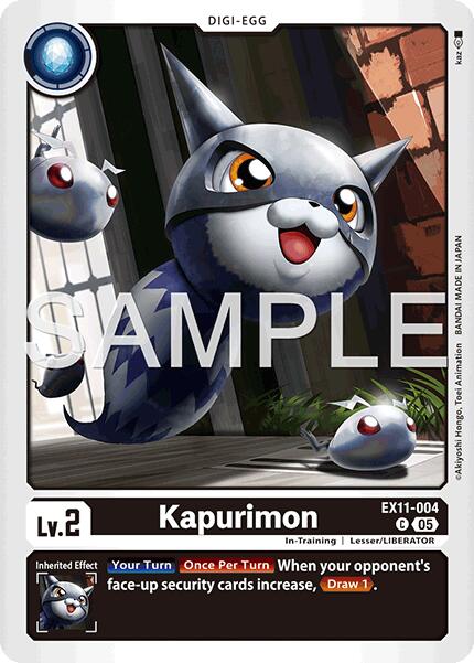 Kapurimon [EX11-004] [Dawn of Liberator] - Destination Retro