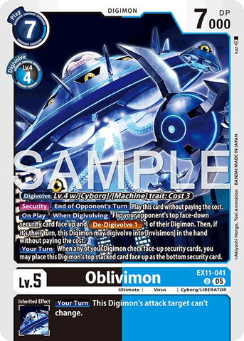 Oblivimon [EX11-041] [Dawn of Liberator] - Destination Retro