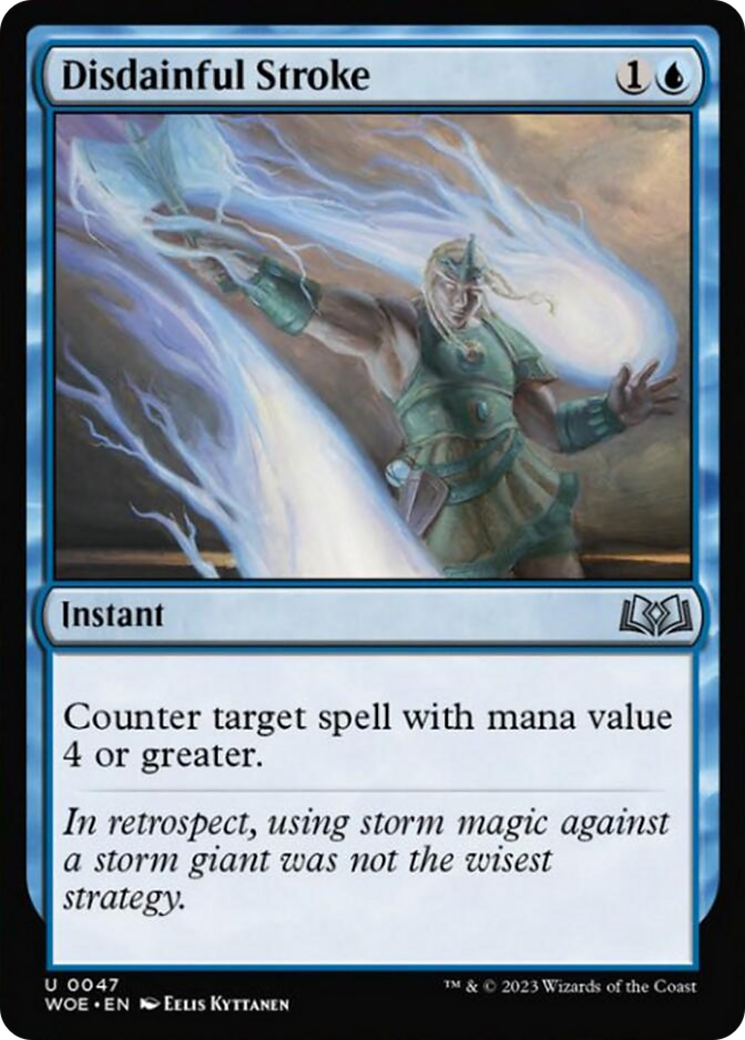 Disdainful Stroke [Wilds of Eldraine] - Destination Retro