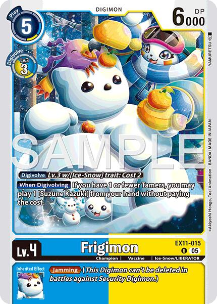 Frigimon [EX11-015] [Dawn of Liberator] - Destination Retro
