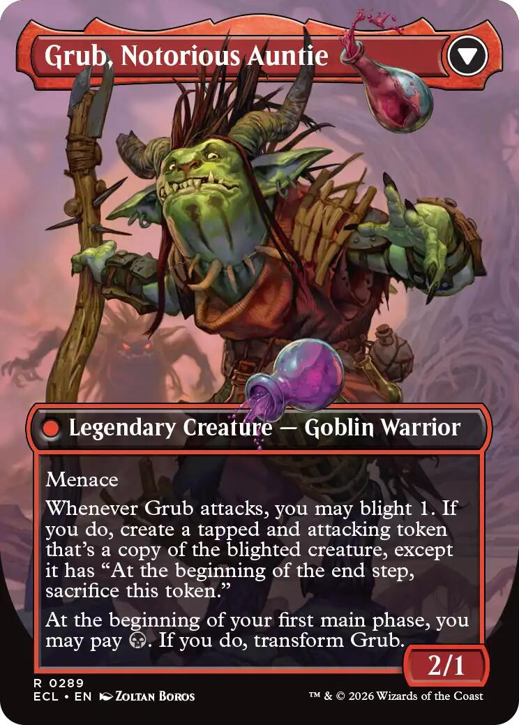 Grub, Storied Matriarch (Borderless) [Lorwyn Eclipsed] - Destination Retro