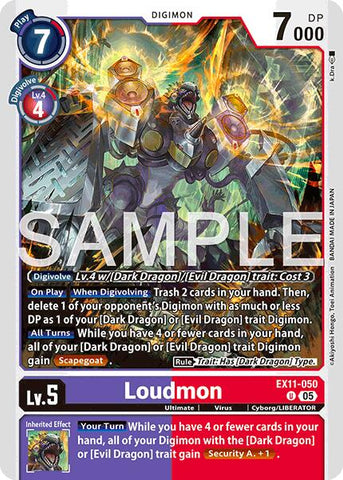Loudmon [EX11-050] [Dawn of Liberator] - Destination Retro