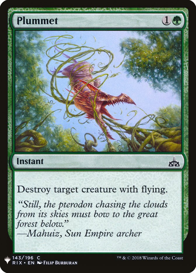 Plummet [Mystery Booster] - Destination Retro