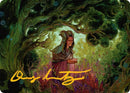 Bloom Tender Art Card (Gold-Stamped Signature) [Lorwyn Eclipsed Art Series] - Destination Retro