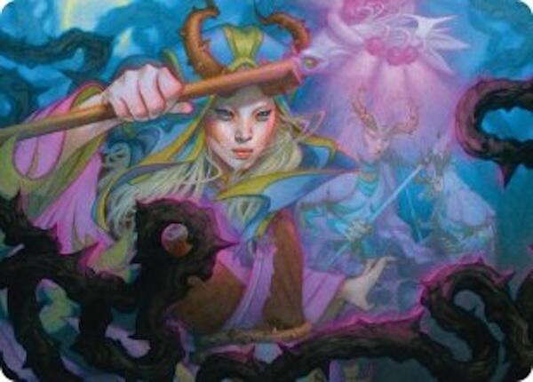 Stoic Grove-Guide Art Card [Lorwyn Eclipsed Art Series] - Destination Retro