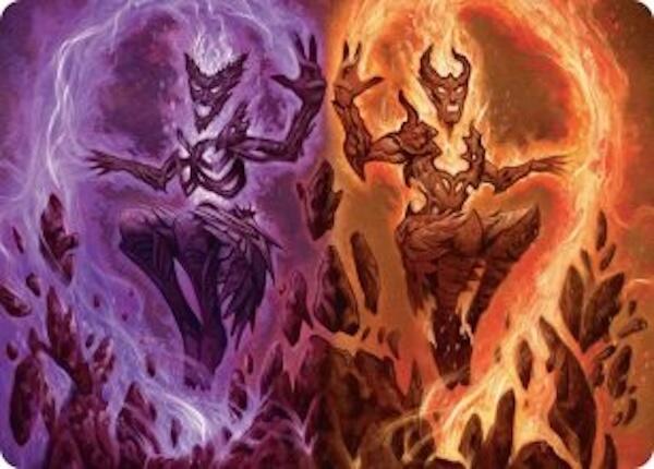 Fire Covenant Art Card [Lorwyn Eclipsed Art Series] - Destination Retro
