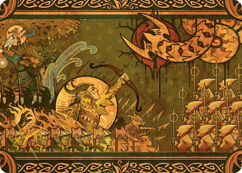 Chronicle of Victory Art Card (Gold-Stamped Signature) [Lorwyn Eclipsed Art Series] - Destination Retro