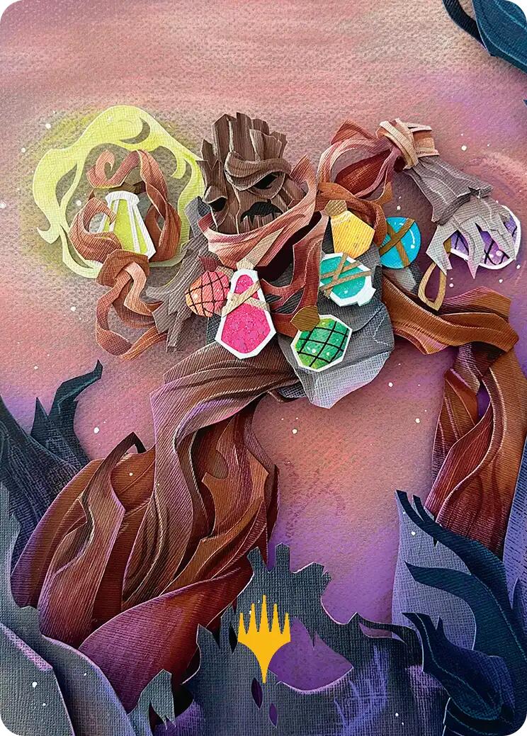 Painter's Servant Art Card (Gold-Stamped Planeswalker Symbol) [Lorwyn Eclipsed Art Series] - Destination Retro