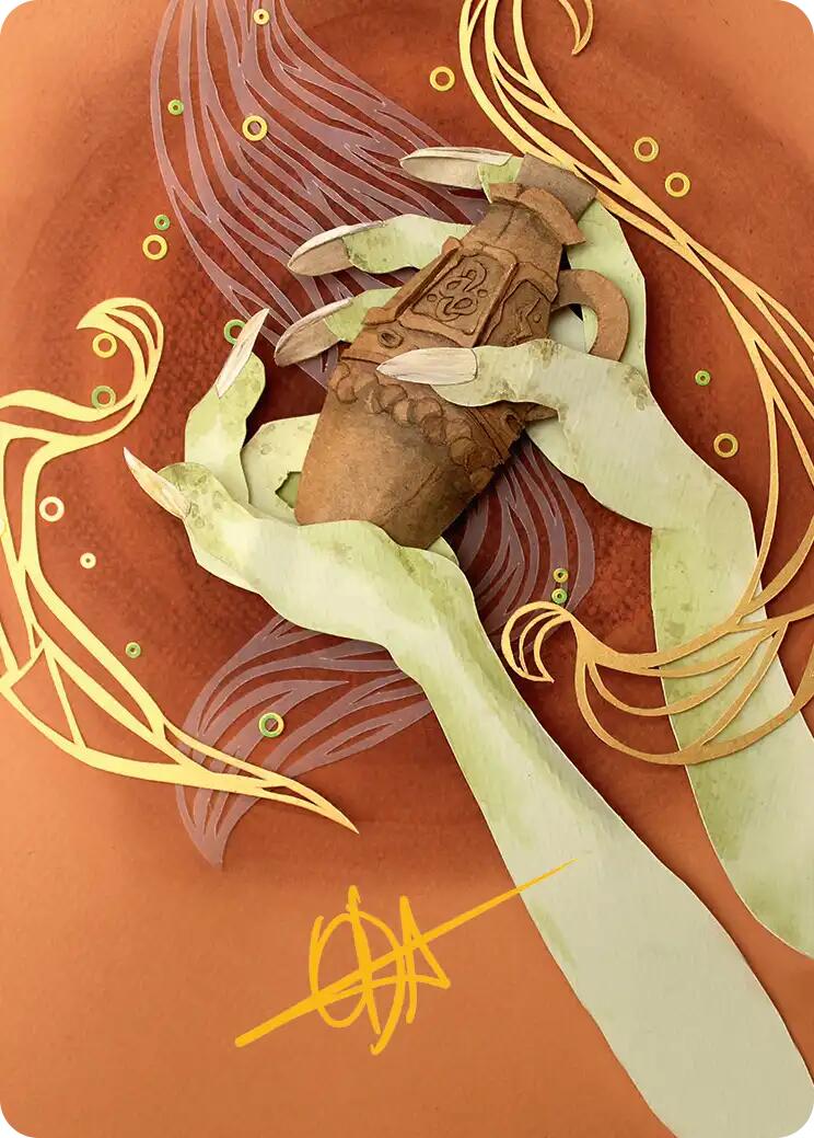 Thousand-Year Elixir Art Card (Gold-Stamped Signature) [Lorwyn Eclipsed Art Series] - Destination Retro