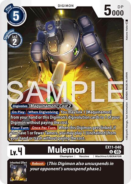 Mulemon [EX11-040] [Dawn of Liberator] - Destination Retro