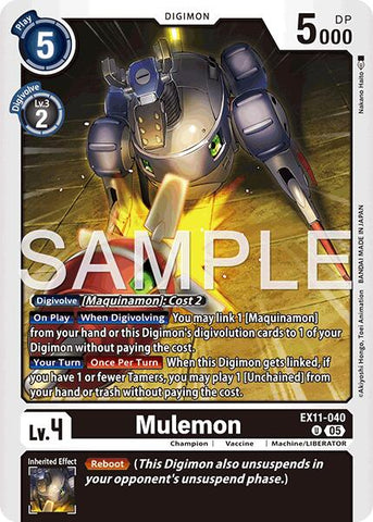 Mulemon [EX11-040] [Dawn of Liberator] - Destination Retro