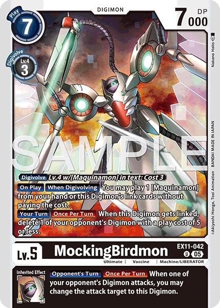 MockingBirdmon [EX11-042] [Dawn of Liberator] - Destination Retro