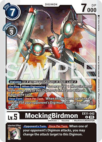 MockingBirdmon [EX11-042] [Dawn of Liberator] - Destination Retro