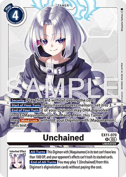 Unchained [EX11-070] [Dawn of Liberator] - Destination Retro