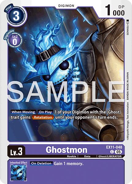 Ghostmon [EX11-048] [Dawn of Liberator] - Destination Retro