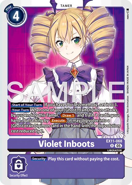 Violet Inboots [EX11-068] [Dawn of Liberator] - Destination Retro