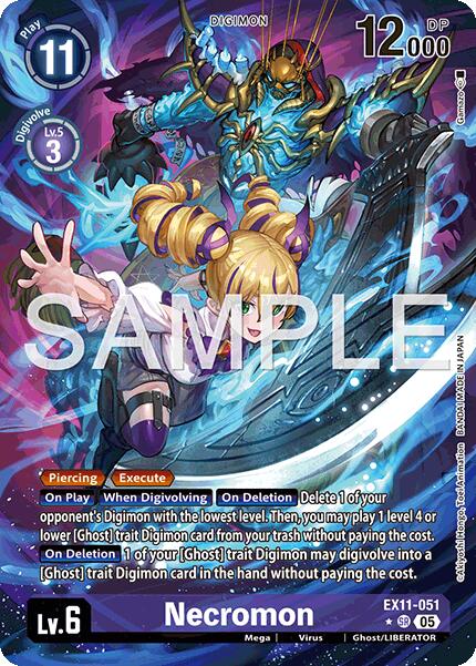Necromon [EX11-051] (Alternate Art) [Dawn of Liberator] - Destination Retro