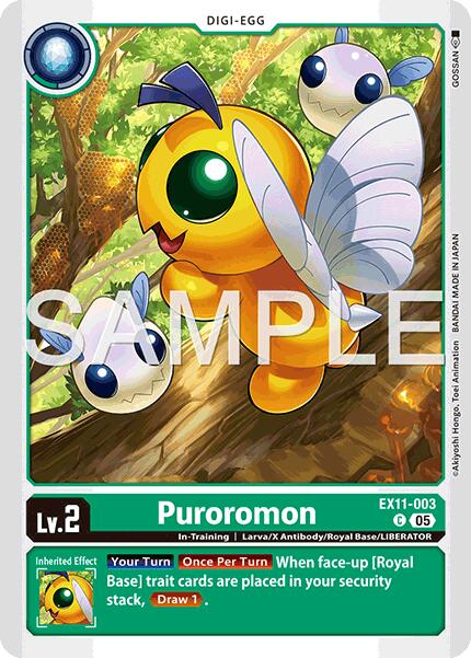 Puroromon [EX11-003] [Dawn of Liberator] - Destination Retro