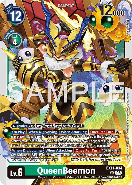 QueenBeemon [EX11-034] [Dawn of Liberator] - Destination Retro