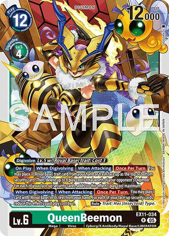 QueenBeemon [EX11-034] [Dawn of Liberator] - Destination Retro