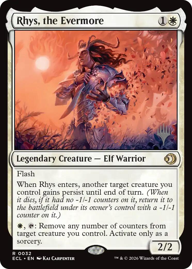 Rhys, the Evermore [Lorwyn Eclipsed Promos] - Destination Retro