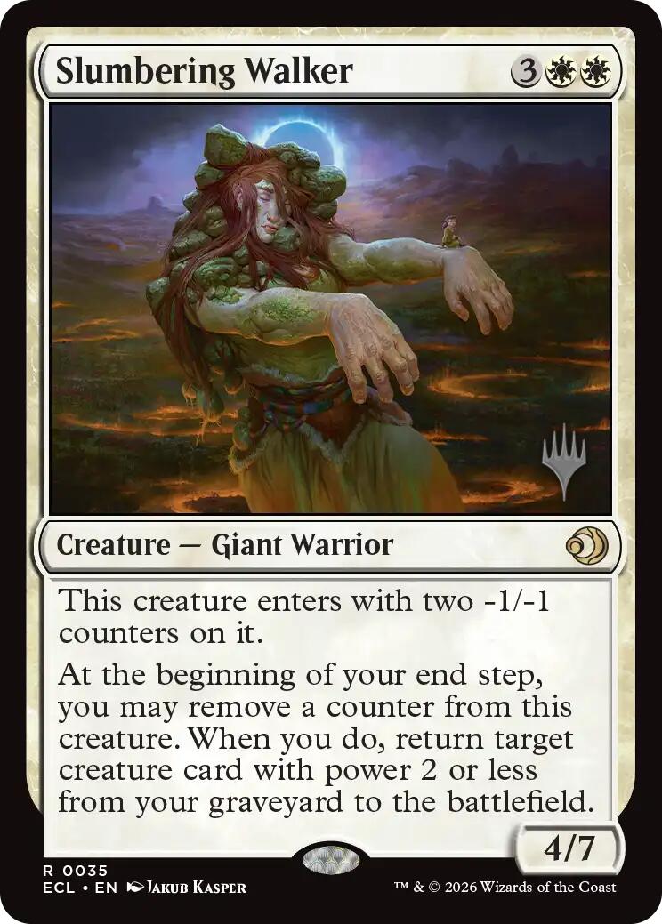 Slumbering Walker [Lorwyn Eclipsed Promos] - Destination Retro