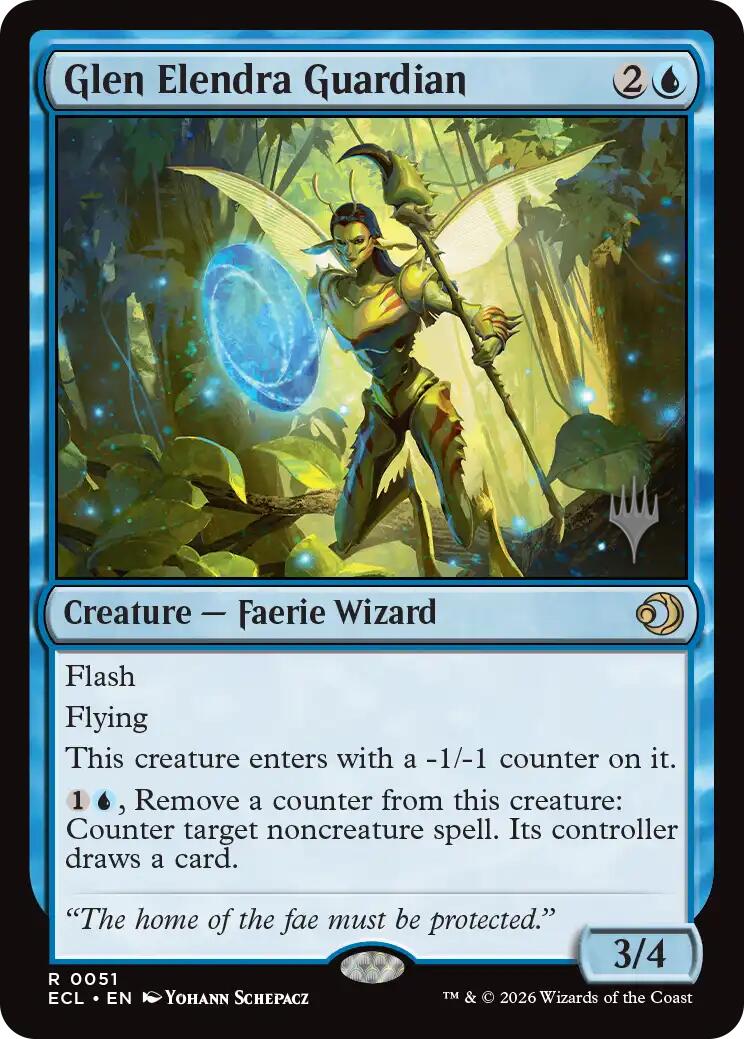 Glen Elendra Guardian [Lorwyn Eclipsed Promos] - Destination Retro