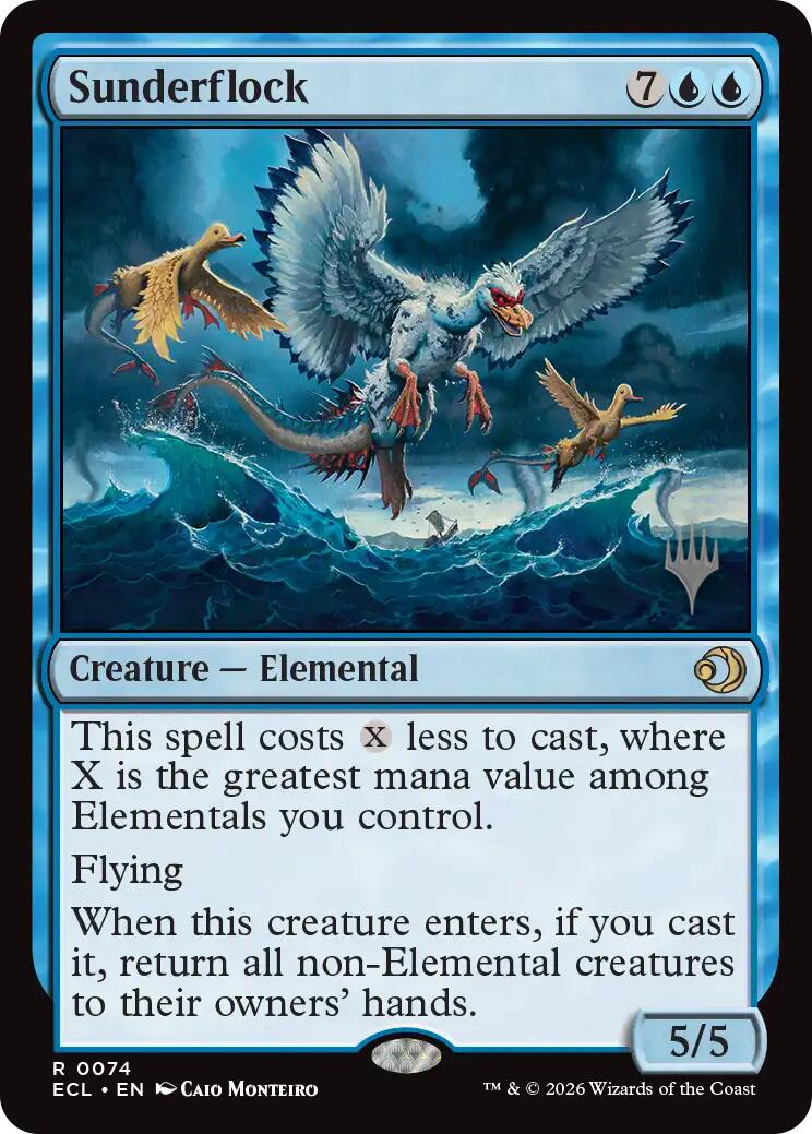 Sunderflock [Lorwyn Eclipsed Promos] - Destination Retro